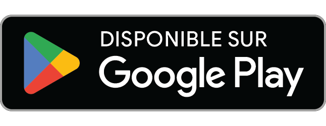 Badge officiel Disponible sur Google Play